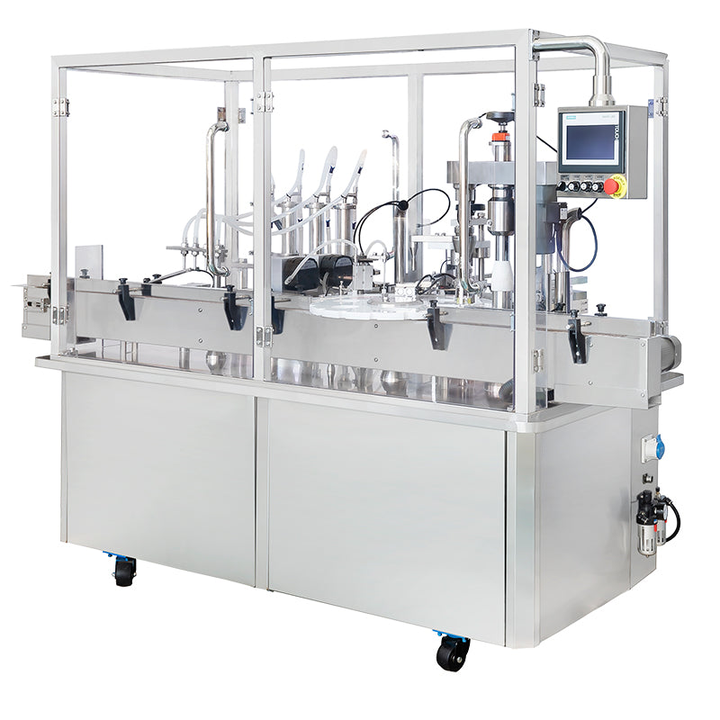 ZONESUN ZS-AFC450-2 Automatic Liquid Packing Machine Bottle Filling and Capping Equipment Cam Spliter