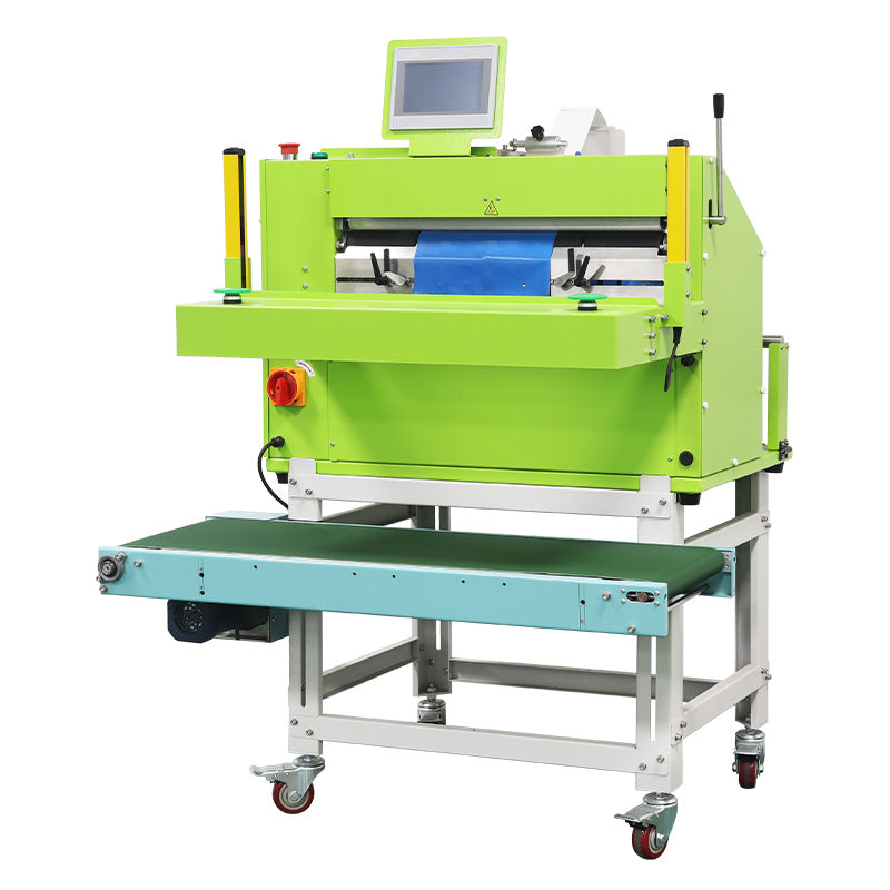 ZONESUN Automatic Courier Bag Sealer Plastic Pouch Sealing Machine Integrated Labeling Express Product Packaging ZS-TB103