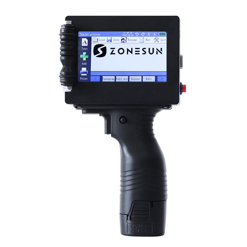 Zonesun ZS-HIP254 Handheld Inkjet Printer 25.4mm