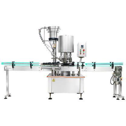 ZONESUN Automatic ROPP Capping Machine Cap Sealing Roll On Pilfer Proof Bottle Closure System Olive Oil Packaging ZS-XG440C4