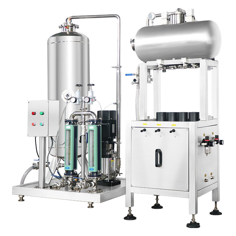 ZONESUN ZS-CF4A Carbonated Drinks Filling Machine Aluminum Can Filler Isobaric Filling