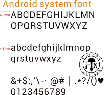 ZONESUN 184PCS Conjunto de letras del alfabeto Sello de latón para iniciales personalizadas