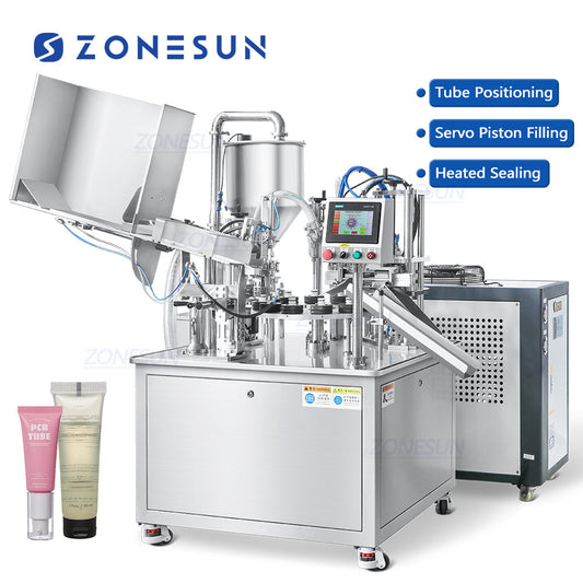 Zonesun ZS-FS007U Automatic Plastic Tube Filling and Sealing Monoblock