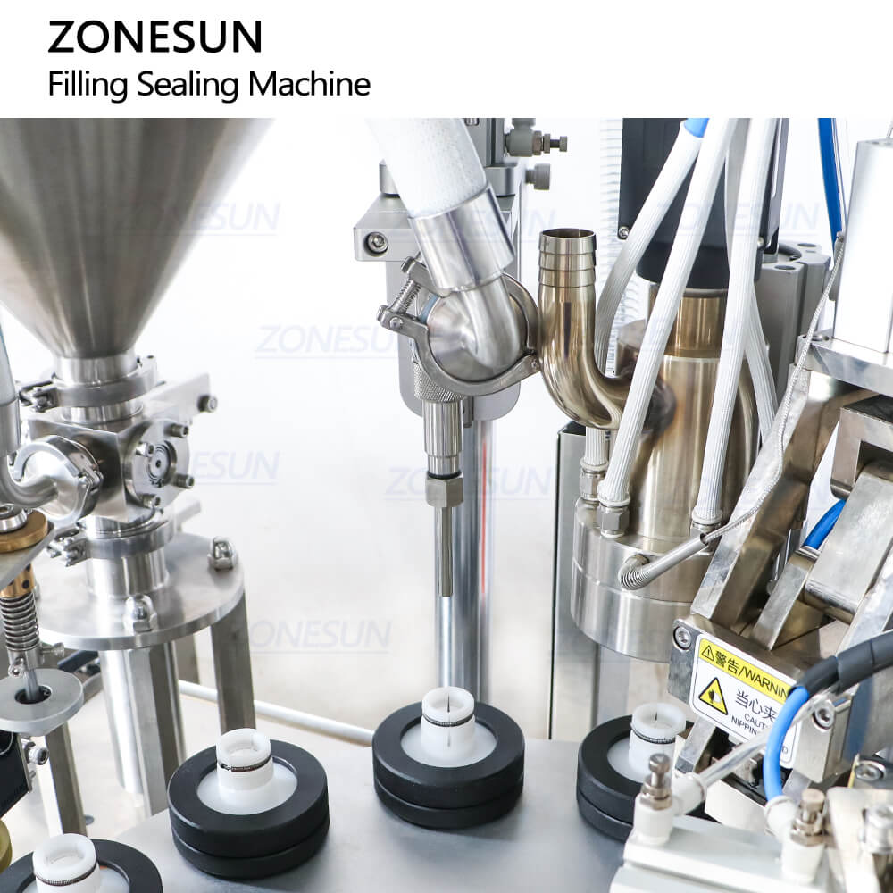 Zonesun ZS-FS007U Automatic Plastic Tube Filling and Sealing Monoblock