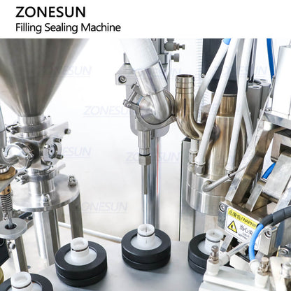 Zonesun ZS-FS007U Automatic Plastic Tube Filling and Sealing Monoblock