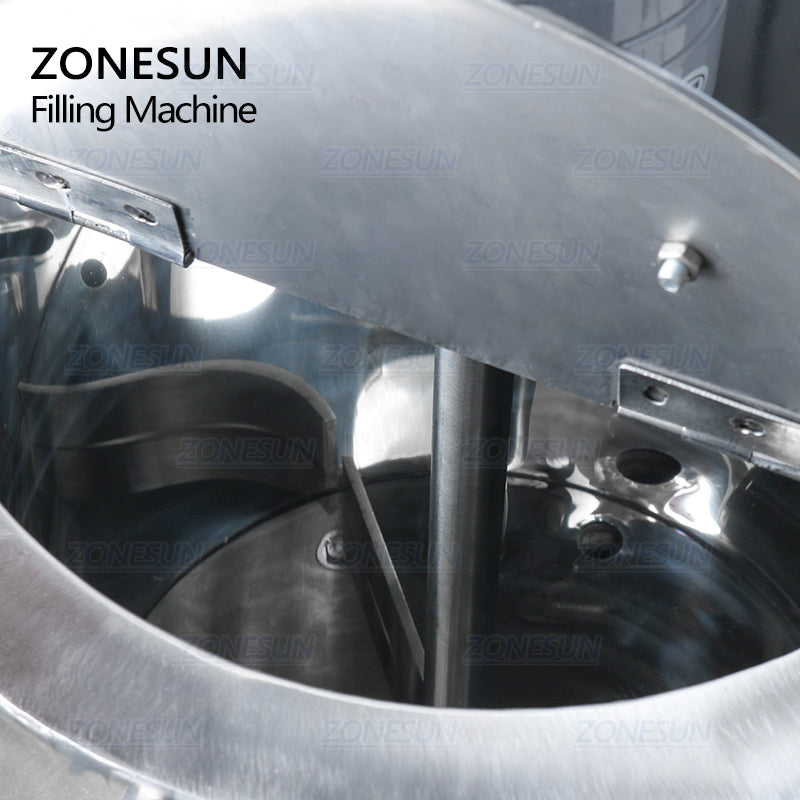 ZONESUN Lipstick Filling Machine Mixing Tank Heating Barrel