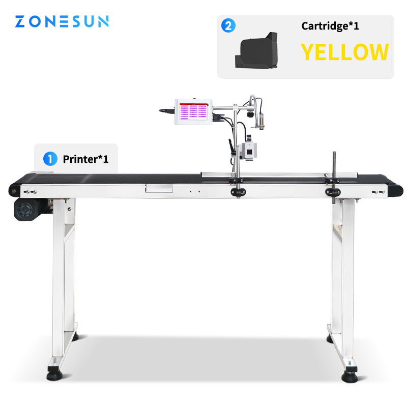 Zonesun ZS-DC127 Inline Printer Yellow Ink