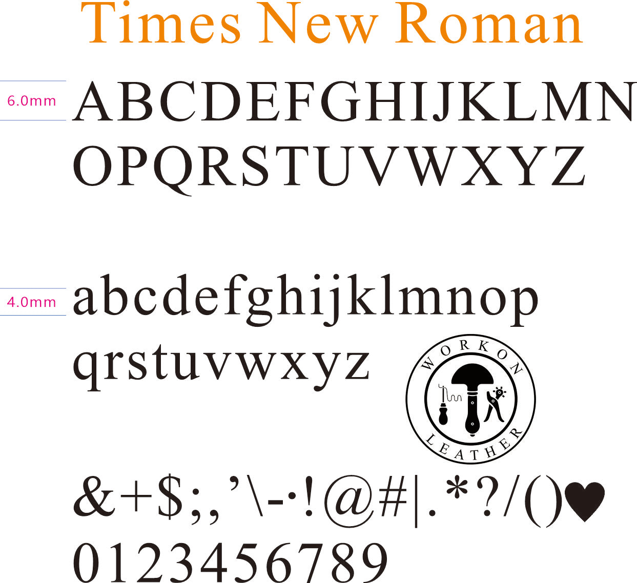 ZONESUN 184PCS Alphabet Letter Set Brass Stamp For Custom Initials