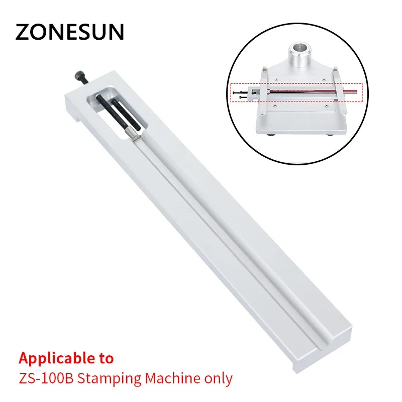 ZONESUN Hot Stamping Machine acessório peças sobressalentes suporte de posição