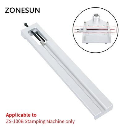 ZONESUN Hot Foil Stamping Machine Accesorio Piezas de repuesto Soporte de posición
