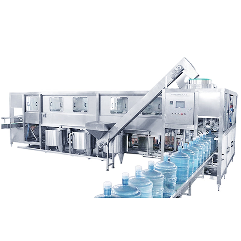 ZONESUN ZS-AFMW Automatic Bottled Water Washing Filling Capping 3-in-1 Machine