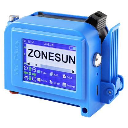 ZONESUN ZS-DC1 portátil portátil máquina de impressão a jato de tinta 