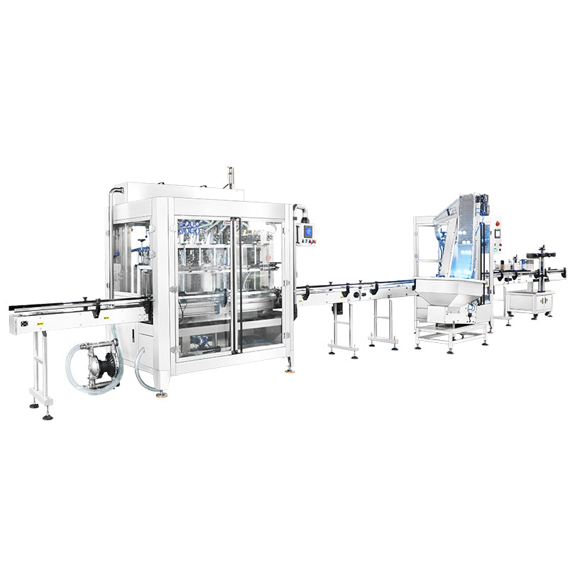 Zonesun ZS-FAL180Z10 Servo Filling Capping and Labeling Machine