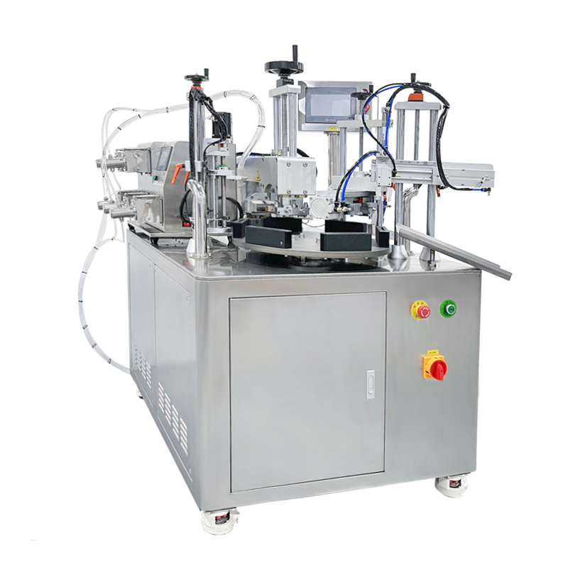 ZONESUN ZS-FS50U 4 Heads Ceramic Pump Sofu Tube Liquid Filling Sealing Machine