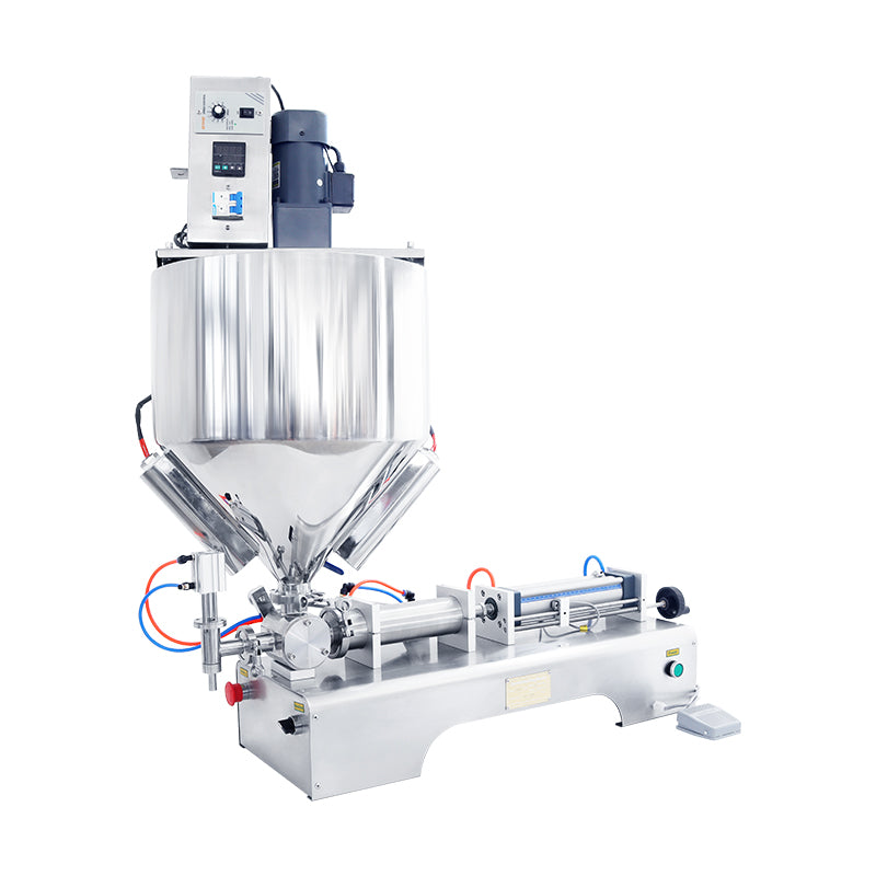 Zonesun ZS-GTJH1 Tabletop Piston Filler With Mixer And Heater