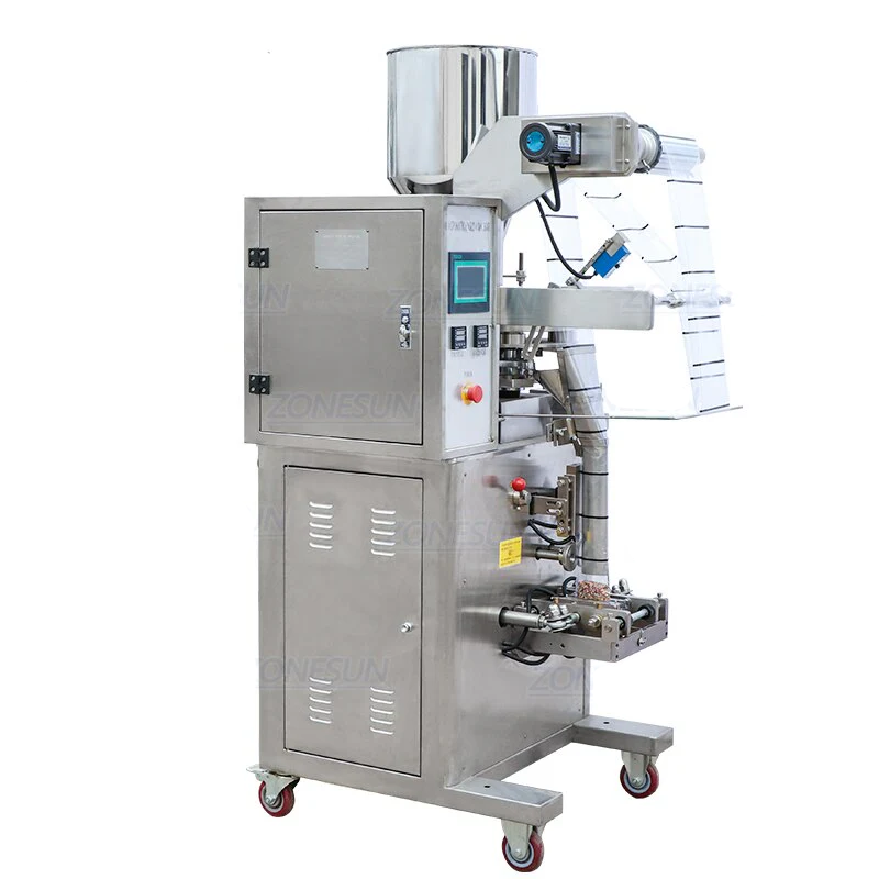 ZONESUN ZS-K100 Automatic Powder Filling Sealing Machine With Date Printer