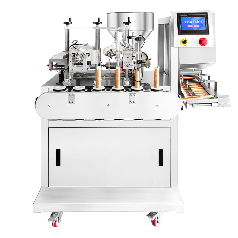 Zonesun ZS-TFS6 Linear Ultrasonic Tube Filling and Sealing Machine