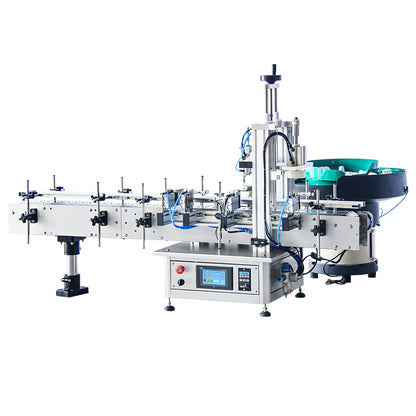 ZONESUN ZS-XG1870G Automatic Cap Pressing Machine With Cap Feeder