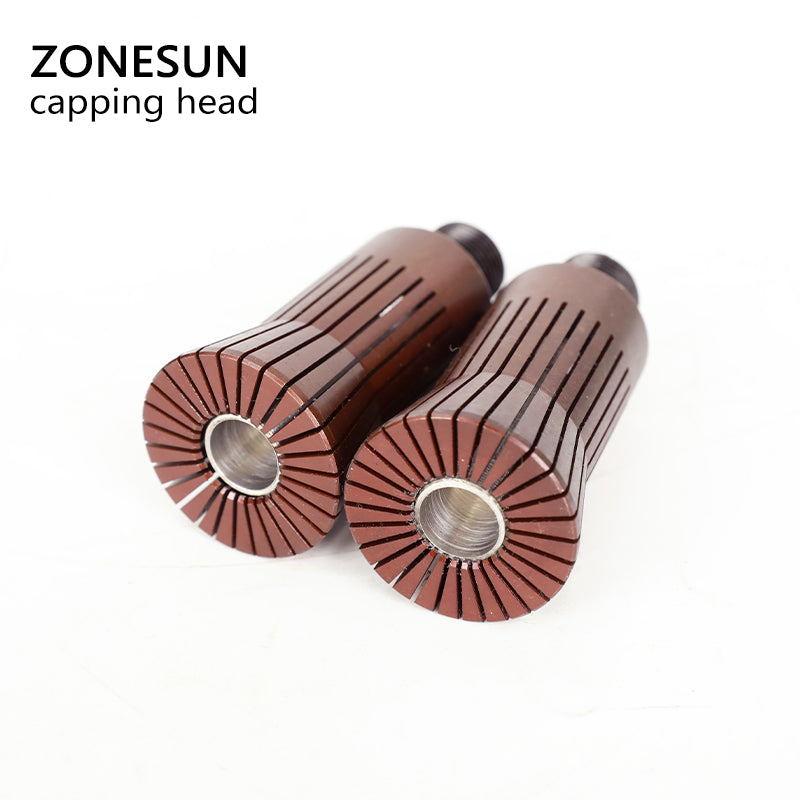 ZONESUN 13/15/18/20mm Cabezal de tapado personalizado para máquina tapadora de perfume