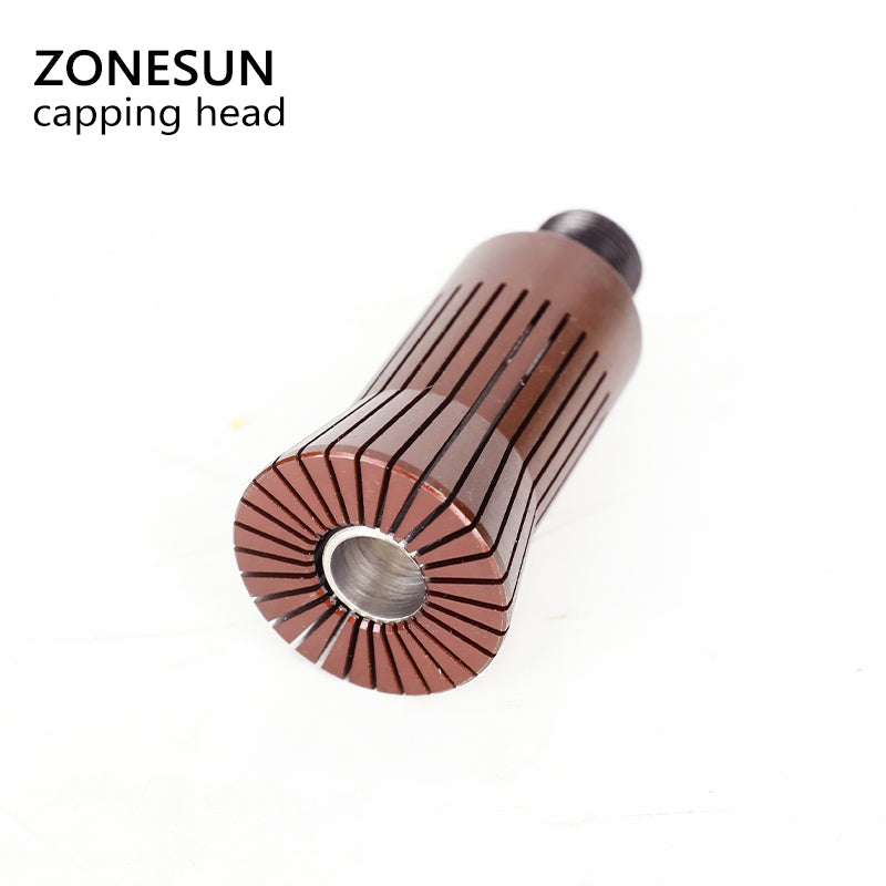 ZONESUN 13/15/18/20mm Cabezal de tapado personalizado para máquina tapadora de perfume