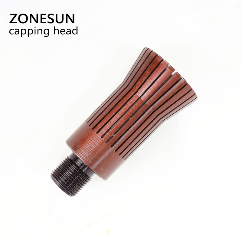 ZONESUN 13/15/18/20mm Cabezal de tapado personalizado para máquina tapadora de perfume