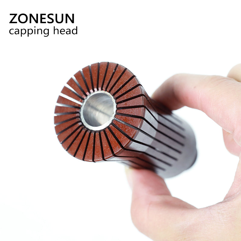 ZONESUN 13/15/18/20mm Cabezal de tapado personalizado para máquina tapadora de perfume