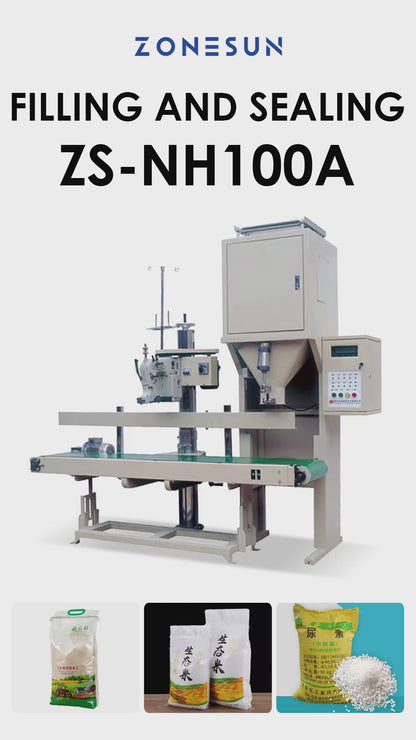 Zonesun ZS-NH100A Grain Bagger Video