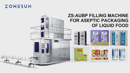 ZONESUN ZS-AUBP Automatic Liquid Filiing And Aseptic Packaging Machine