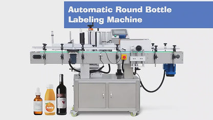 ZONESUN ZS-TB200 Automatic Round Bottles Labeling Machine With Date Coder