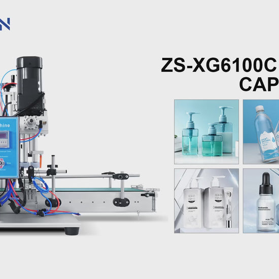 Zonesun ZS-XG6100C Automatic Screw Capping Machine Video