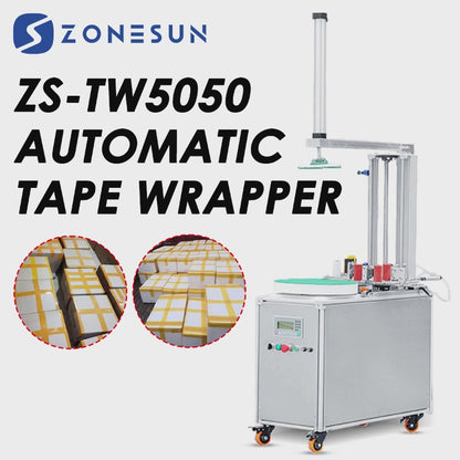 ZONESUN Automatic Tape Wrapping Machine ZS-TW5050