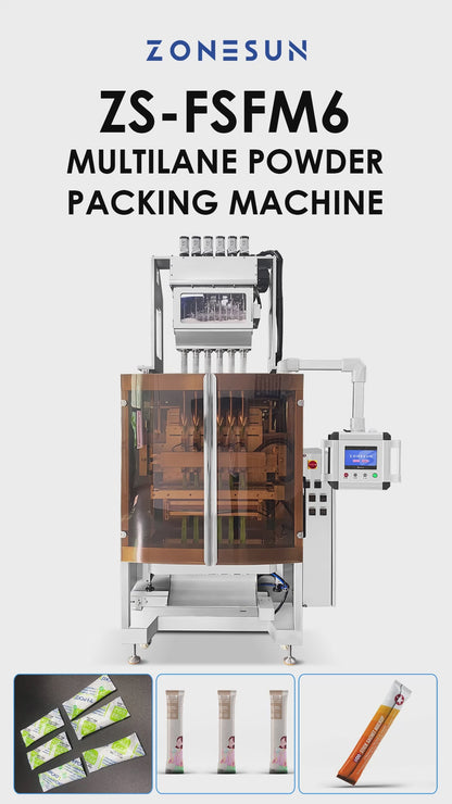 Zonesun ZS-FSFM6 VFFS Powder Packaging Machine