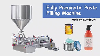 ZONESUN ZS-GT2P 2 Nozzles Fully Pneumatic Paste Filling Machine