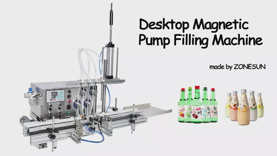 Zonesun ZS-DTMP4D Liquid Filling Machine Video