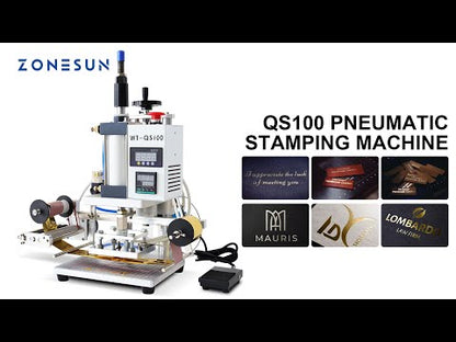 ZONESUN ZS-QS100 Pneumatic Hot Stamping Machine