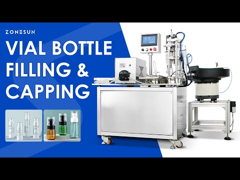 ZONESUN ZS-AFC15 Automatic Bottle Filling and Capping Machine