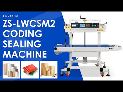 Zonesun ZS-LWCSM2 Vertical and Horizontal Continuous Band Sealer