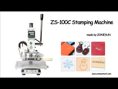ZONESUN ZS-100C 10x13cm Hot Stamping Machine