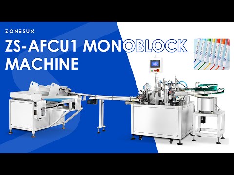 Zonesun ZS-AFCU1 Marker Packaging Monoblock Machine Video