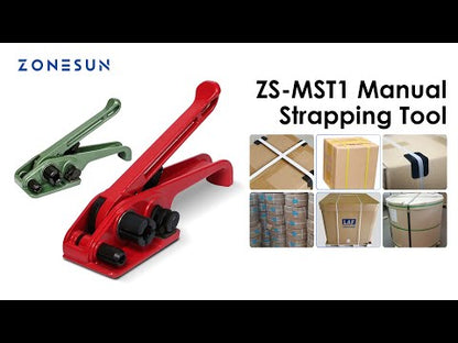 ZONESUN ZS-MST1 12-19mm PET &amp; PP ferramenta de cintagem portátil