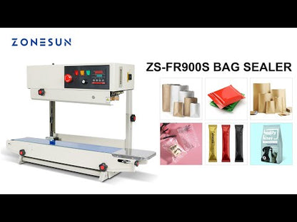 ZONESUN ZS-FR900S Máquina automática de selagem de sacos 