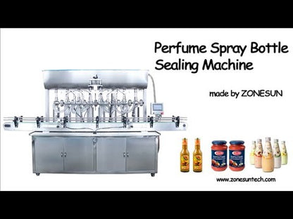 Zonesun ZS-YT8T-8G 8 Nozzles Automatic Paste Filling Machine