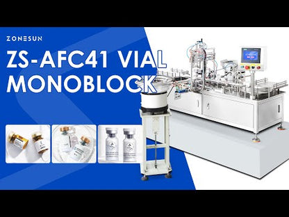 Zonesun ZS-AFC41 Vial Filling & Capping Monoblock