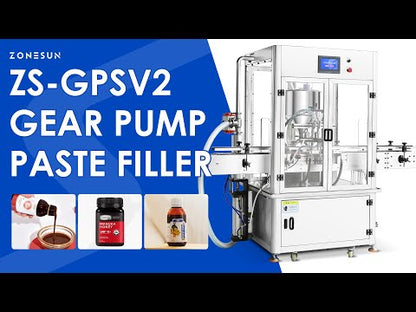 Zonesun ZS-GPSV2 Servo Gear Pump Filler Video