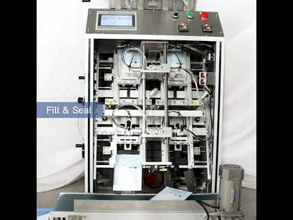 ZONESUN ZS-MS2TGF Máquina automática de llenado y sellado de líquidos de alta velocidad con 2 boquillas