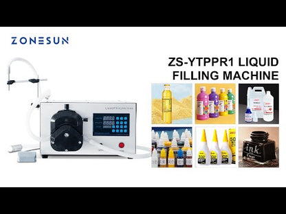 ZONESUN ZS-YTPPR1 Semi Automatic Large Flow Glue Peristaltic Pump Liquid Filling Machine