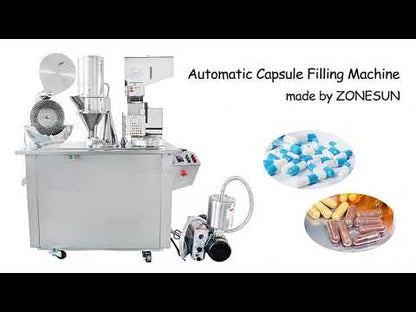 ZONESUN ZS-DTC Máquina semiautomática de llenado de cápsulas en polvo 