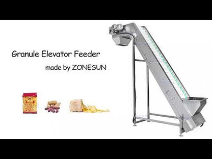 Máquina automática de alimentación de alimentos personalizada ZONESUN ZS-SLJ2 para cadena de producción 