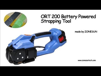 ZONESUN ORT-200 Battery Powered Electric PP Pet Strapping Machine