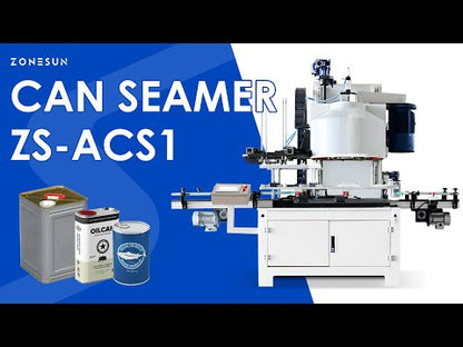 Zonesun ZS-ACS1 Automatic Can Seamer | Customizable Can Sealing Solution